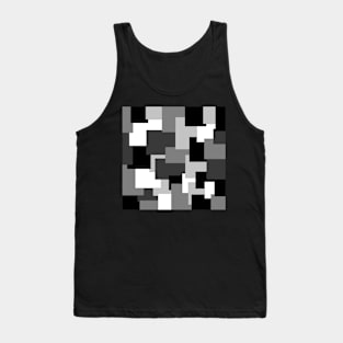 dark squares clouds Tank Top